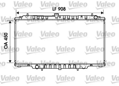 Теплообменник (VALEO: 734153)