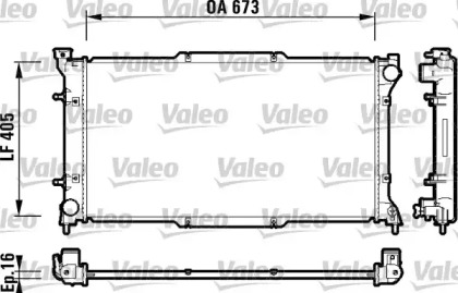 Теплообменник (VALEO: 734158)