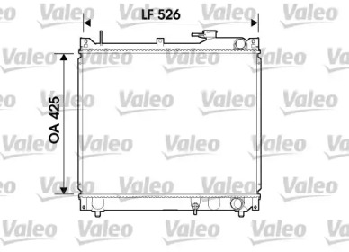 Теплообменник (VALEO: 734162)