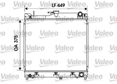 Теплообменник (VALEO: 734170)