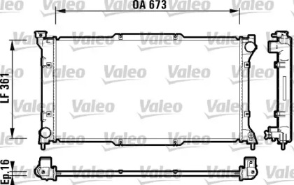 Теплообменник (VALEO: 734212)