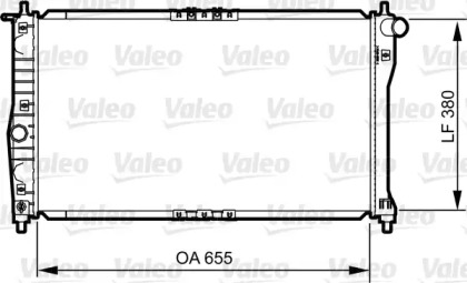 Теплообменник (VALEO: 734252)