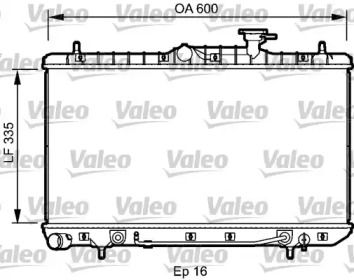 Теплообменник (VALEO: 734253)