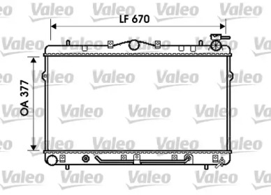 Теплообменник (VALEO: 734258)