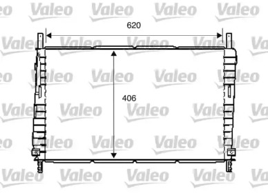 Теплообменник (VALEO: 734286)