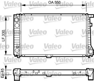 Теплообменник (VALEO: 734289)