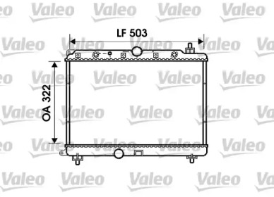 Теплообменник (VALEO: 734290)