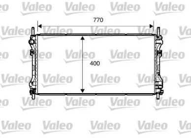 Теплообменник (VALEO: 734291)