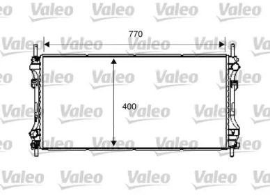 Теплообменник (VALEO: 734292)