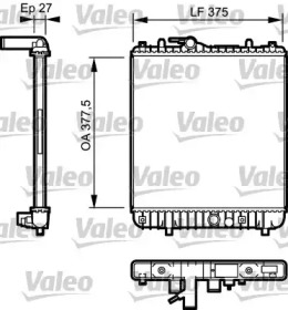 Теплообменник (VALEO: 734331)