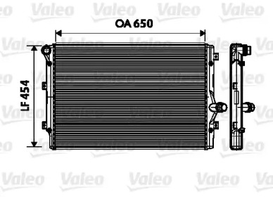 Теплообменник (VALEO: 734333)