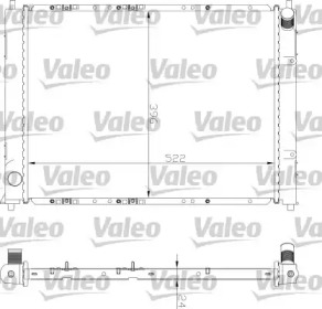 Теплообменник (VALEO: 734354)