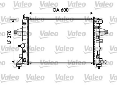 Теплообменник (VALEO: 734381)