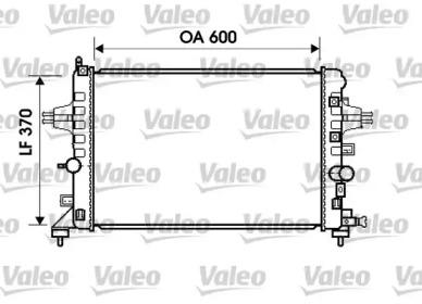 Теплообменник (VALEO: 734382)