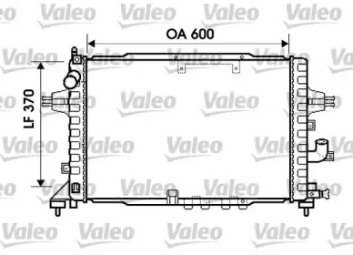 Теплообменник (VALEO: 734383)