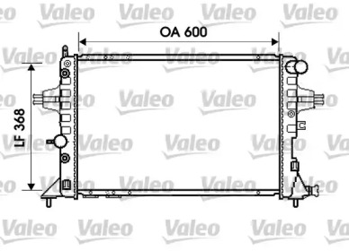 Теплообменник (VALEO: 734388)