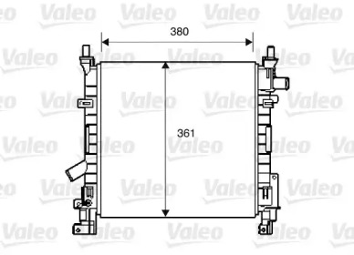 Теплообменник (VALEO: 734392)