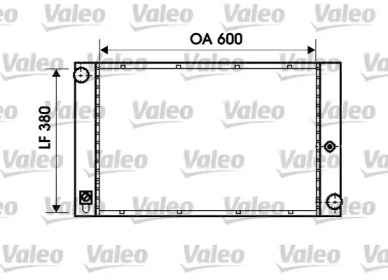 Теплообменник (VALEO: 734395)