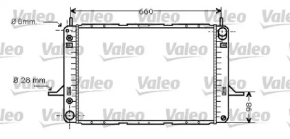 Теплообменник (VALEO: 734428)