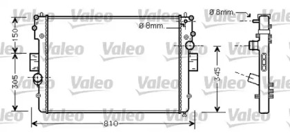 Теплообменник (VALEO: 734448)