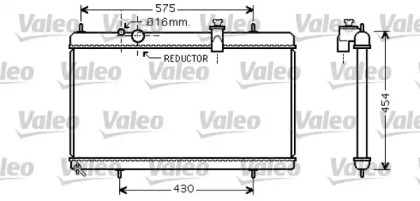 Теплообменник (VALEO: 734452)