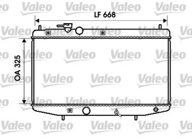 Теплообменник (VALEO: 734571)