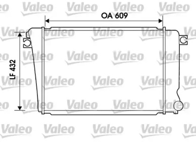 Теплообменник (VALEO: 734614)