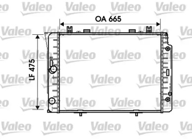 Теплообменник (VALEO: 734631)