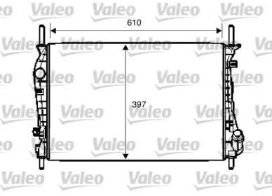 Теплообменник (VALEO: 734696)