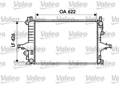 Теплообменник (VALEO: 734719)