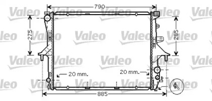 Теплообменник (VALEO: 734739)