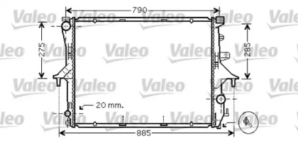 Теплообменник (VALEO: 734740)