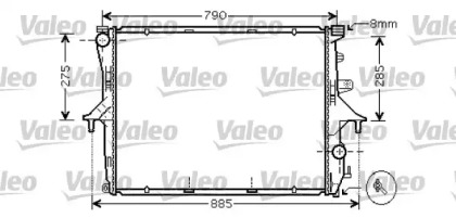 Теплообменник (VALEO: 734741)