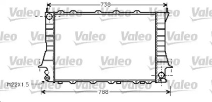 Теплообменник (VALEO: 734751)