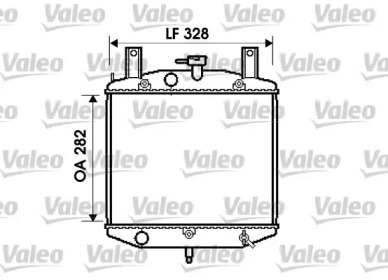 Теплообменник (VALEO: 734758)