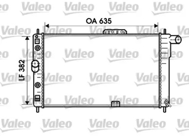 Теплообменник (VALEO: 734761)