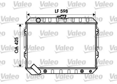 Теплообменник (VALEO: 734809)