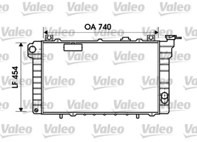 Теплообменник (VALEO: 734819)