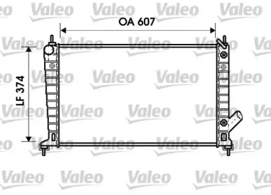 Теплообменник (VALEO: 734830)