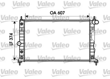 Теплообменник (VALEO: 734831)