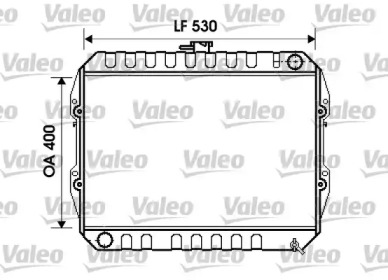 Теплообменник (VALEO: 734846)