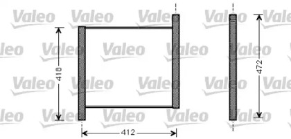 Теплообменник (VALEO: 734848)