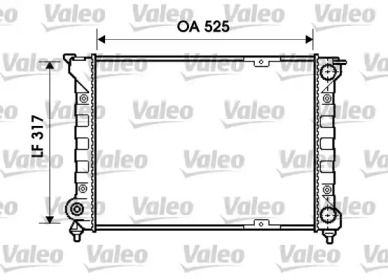 Теплообменник (VALEO: 734853)