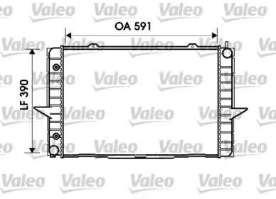 Теплообменник (VALEO: 734856)