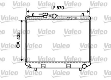 Теплообменник (VALEO: 734865)