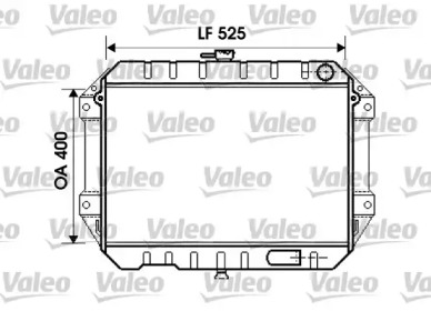 Теплообменник (VALEO: 734866)