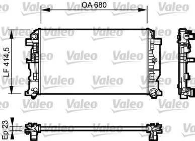 Теплообменник (VALEO: 734926)