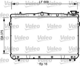 Теплообменник (VALEO: 734950)