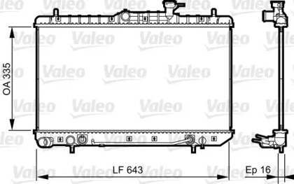 Теплообменник (VALEO: 734960)