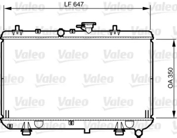 Теплообменник (VALEO: 734966)